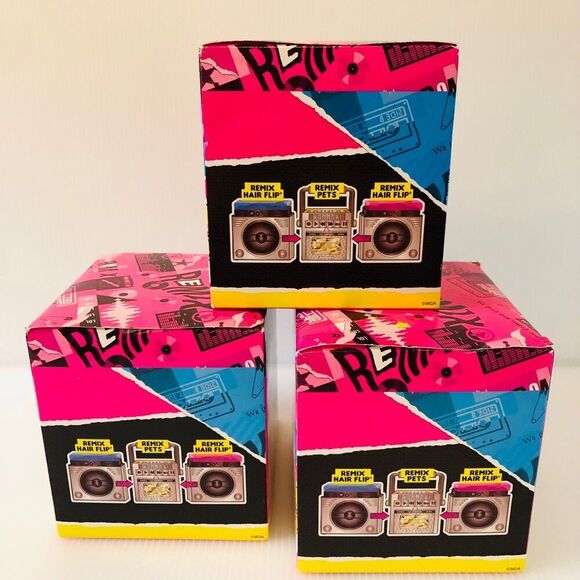 LOL Surprise! REMIX Hair Flip! Doll 15 Surprises W/Music! New In box Set of 3 - Picture 2 of 6